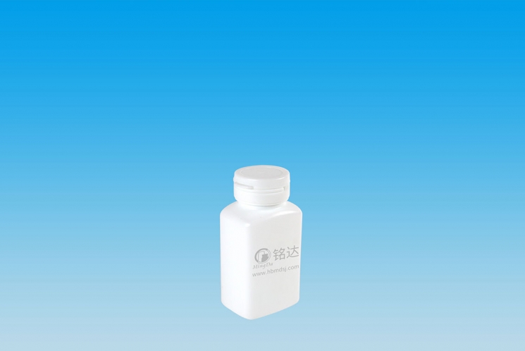 MD-344-HDPE150cc square pull tear bottle